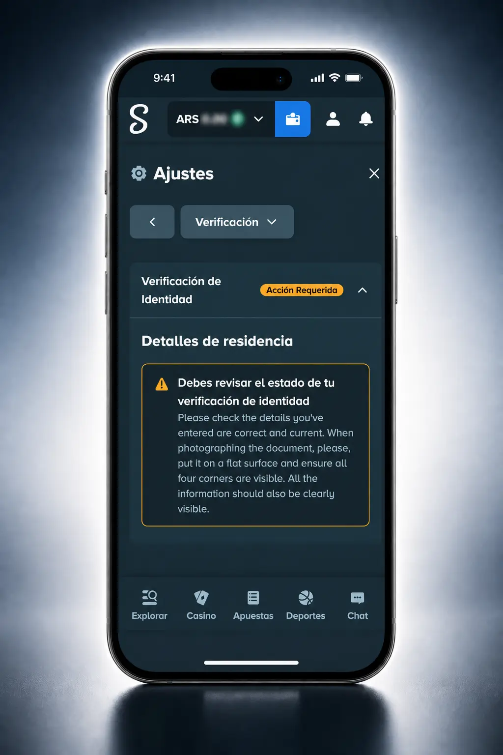 Apuestas de básquet en la app Android de Stake, con cupón y cuotas en vivo adaptadas al celular.
