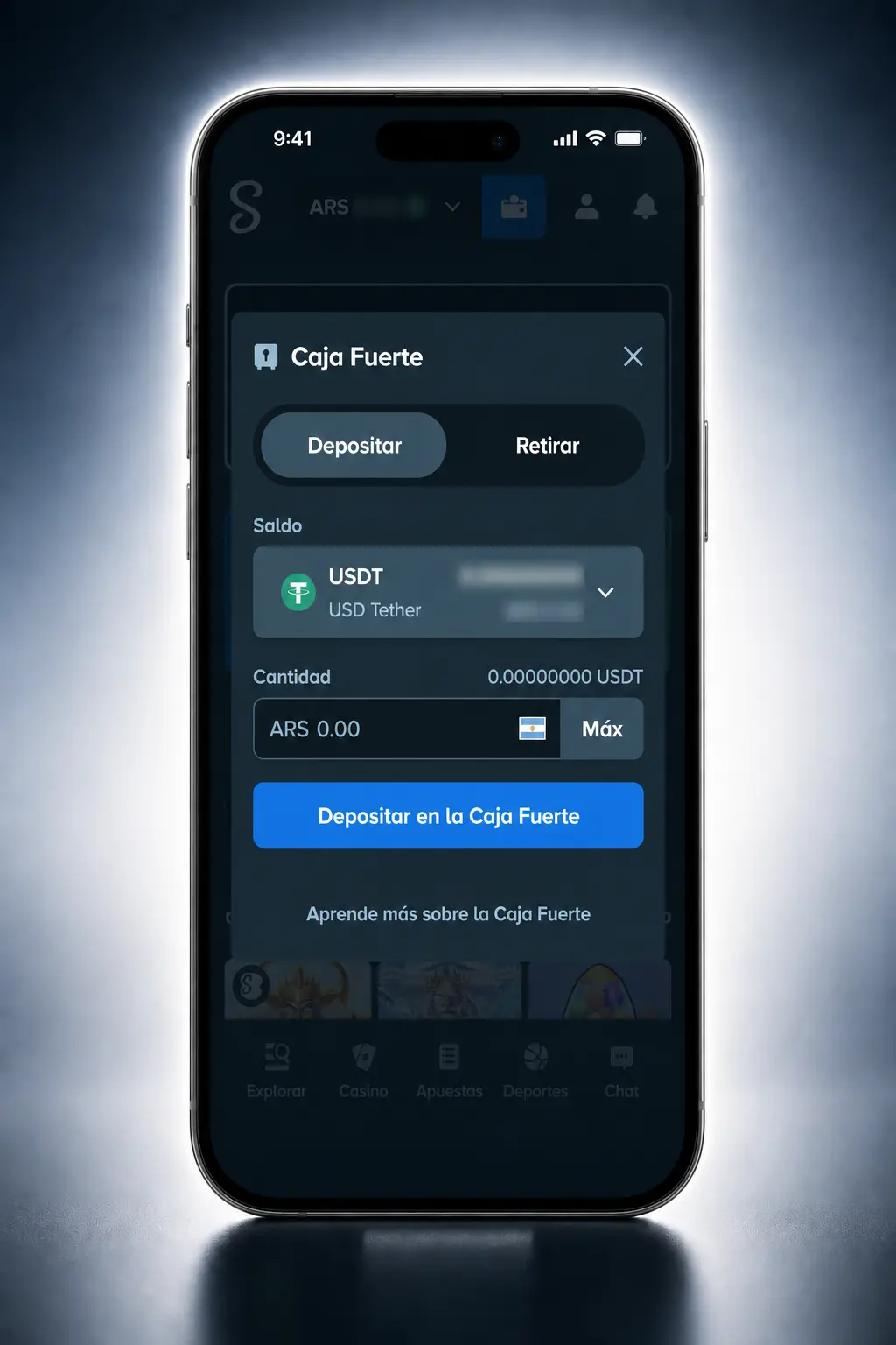 Apuestas de básquet en la app Android de Stake, con cuotas en vivo y cupón adaptados a la pantalla del celular.