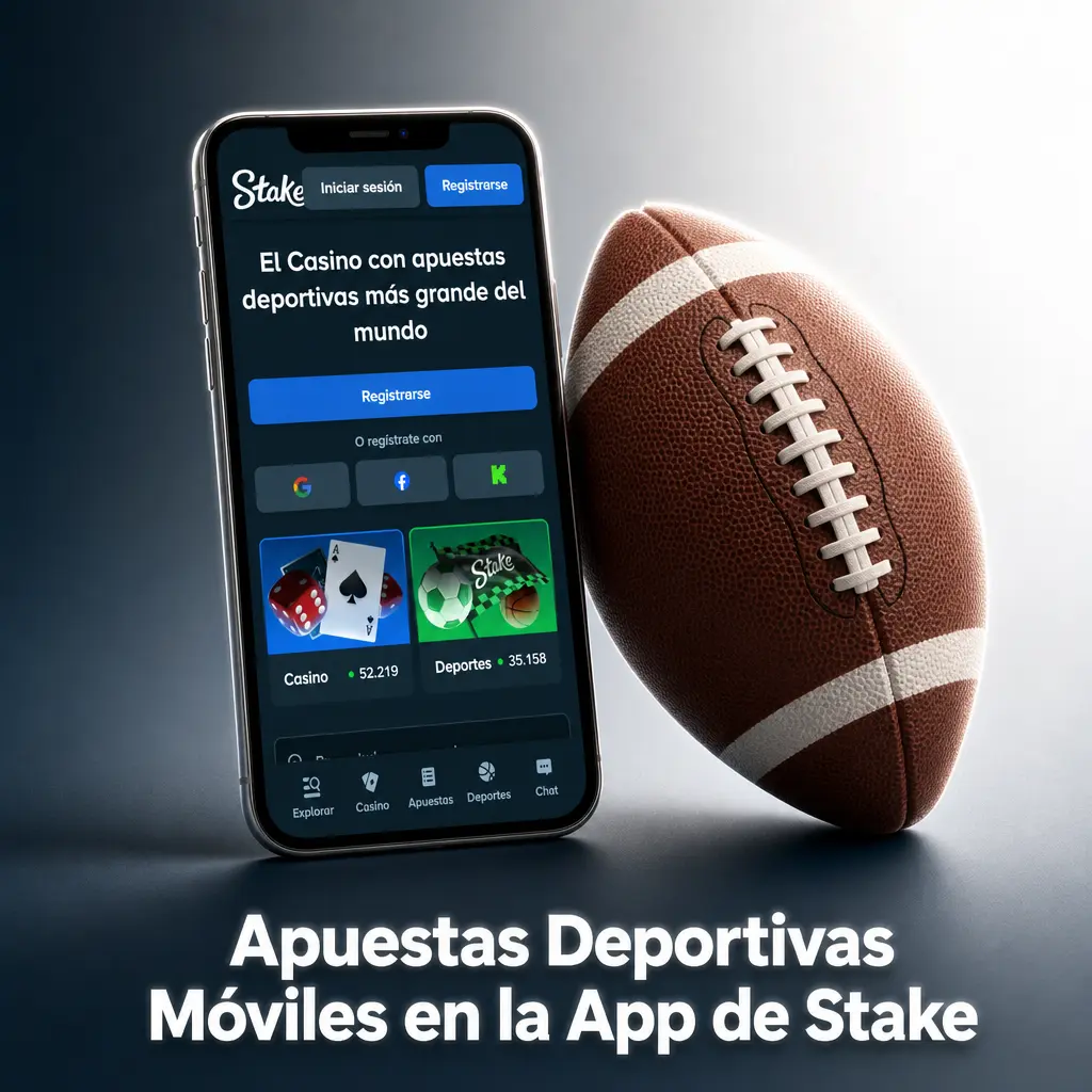 Apuestas deportivas Line y Live en la app de Stake: fútbol, tenis, básquet, esports y más con estadísticas en vivo