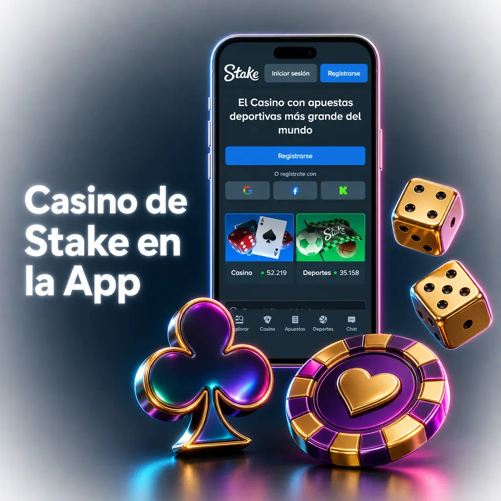 Casino de Stake en la app móvil: slots, mesa, en vivo, Originals, póker y jackpots organizados por categoría