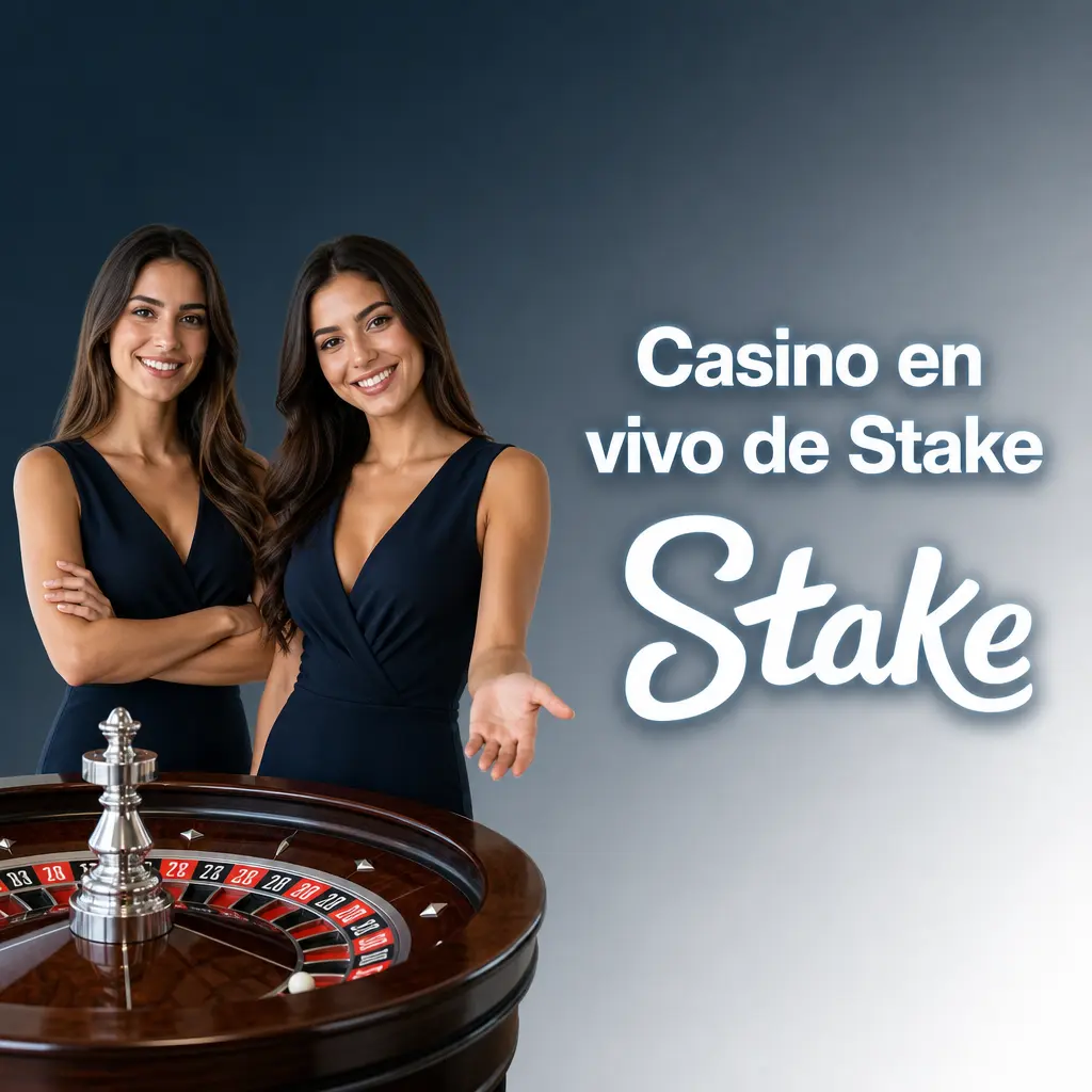 Casino en vivo de Stake con crupieres reales: ruleta, blackjack, bacará, póker y game shows como Crazy Time.