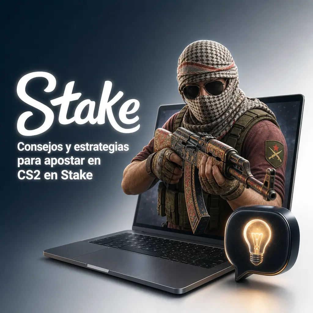 Consejos y estrategias para apostar en CS2 en Stake: gestión del banco, análisis de mapas y cuotas en vivo.