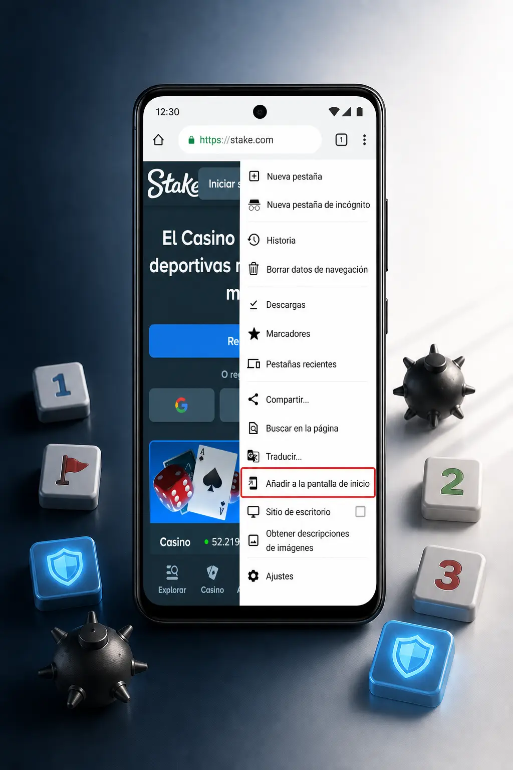 Pasos para instalar el APK de Mines Stake en Android y jugar desde tu celular