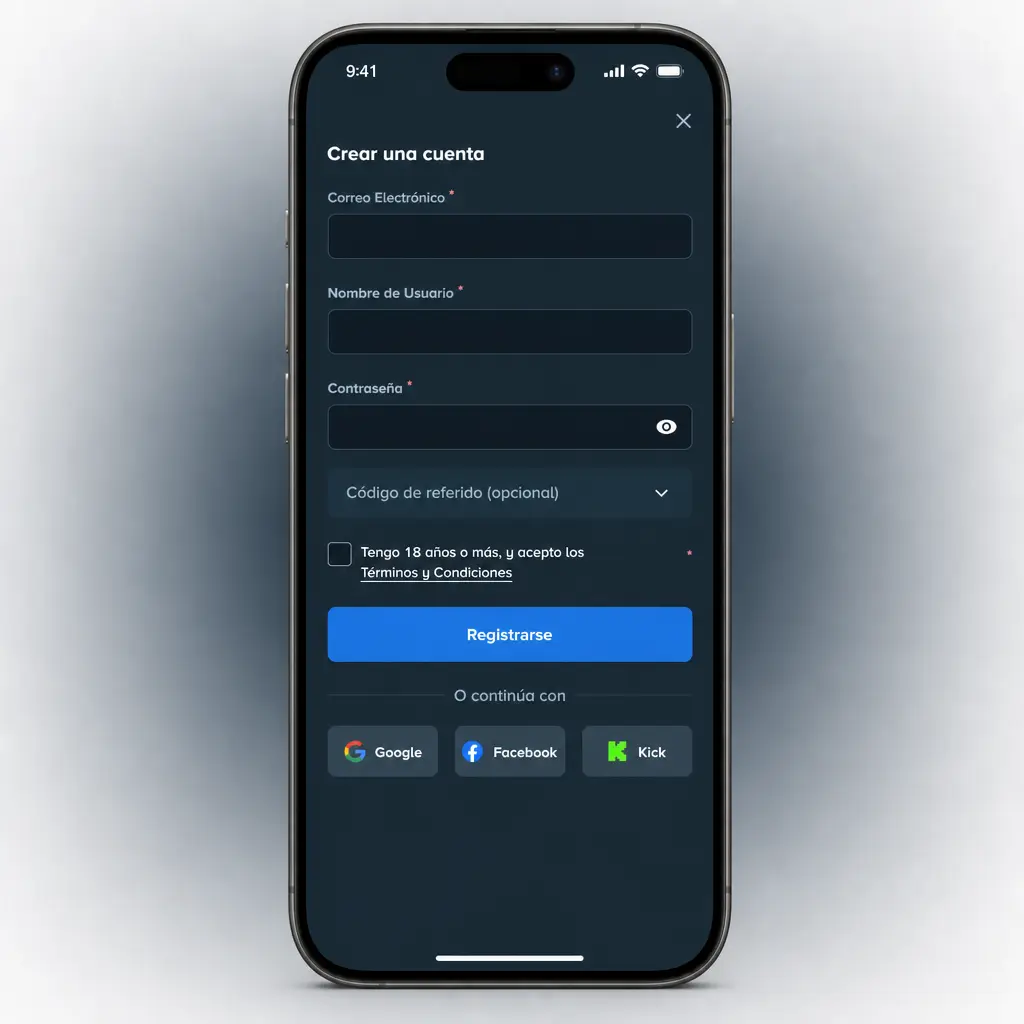 Interfaz del sitio web de Stake con menú superior, cuotas, casino y panel de apuestas en tiempo real