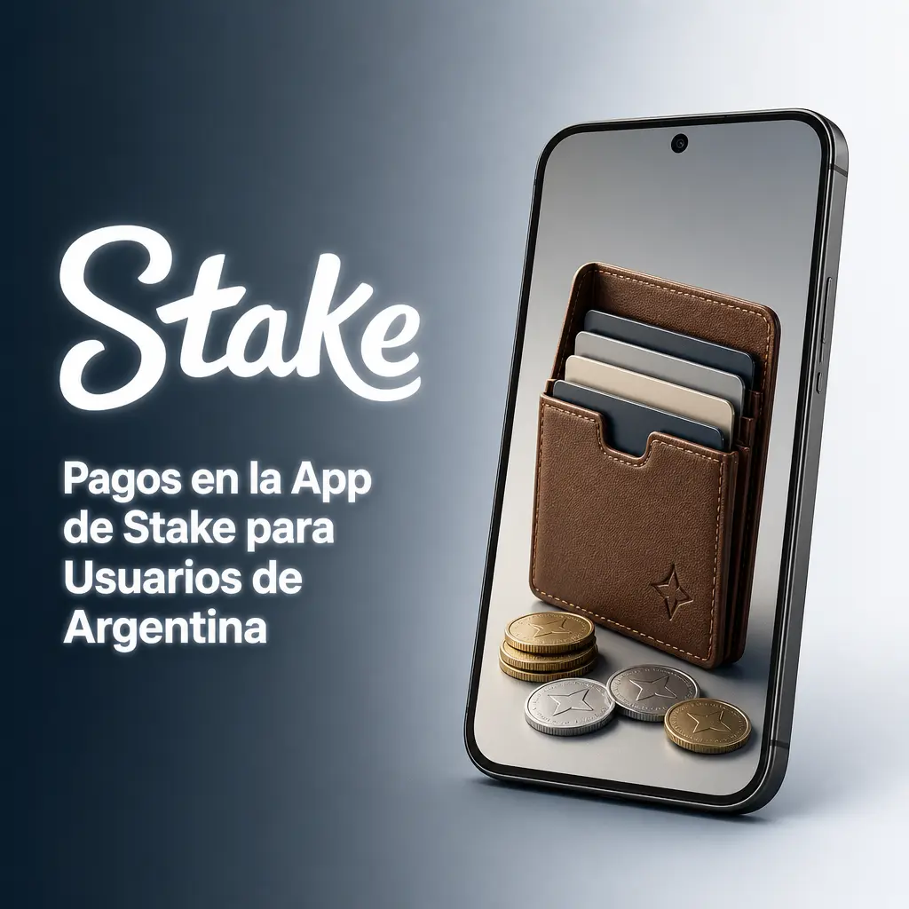 Métodos de pago en la app de Stake para usuarios de Argentina: PayPal, Apple Pay, criptomonedas, Mastercard y Visa.
