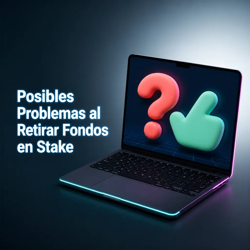 Problemas comunes al retirar fondos en Stake Argentina: verificación pendiente, método distinto, red congestionada o datos incorrectos.