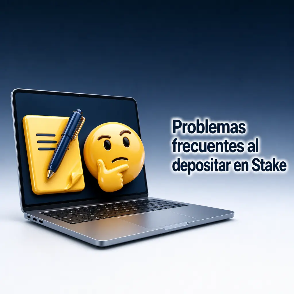 Problemas comunes al depositar en Stake: montos no acreditados, tarjetas rechazadas, verificación pendiente o demoras en blockchain.