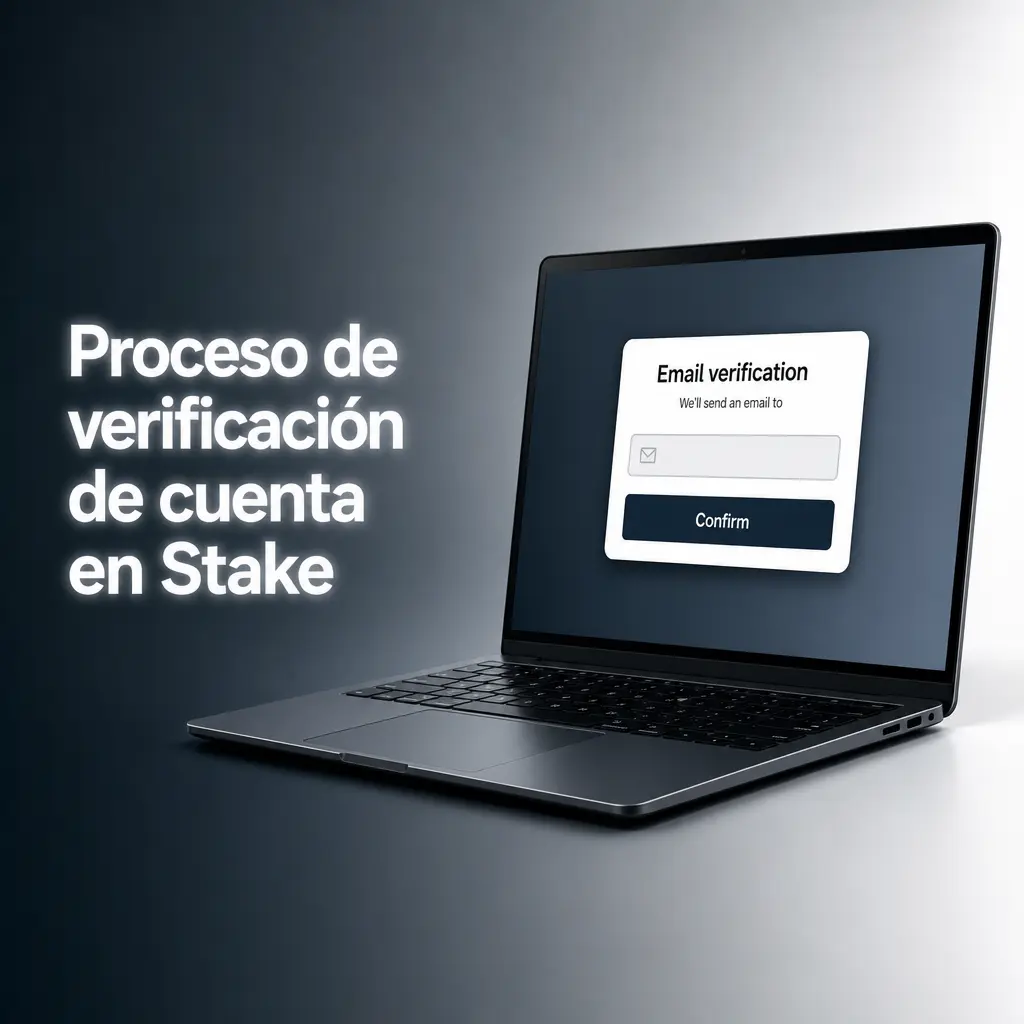 Proceso de verificación de cuenta en Stake: correo, teléfono, DNI y comprobante de domicilio para habilitar retiros.