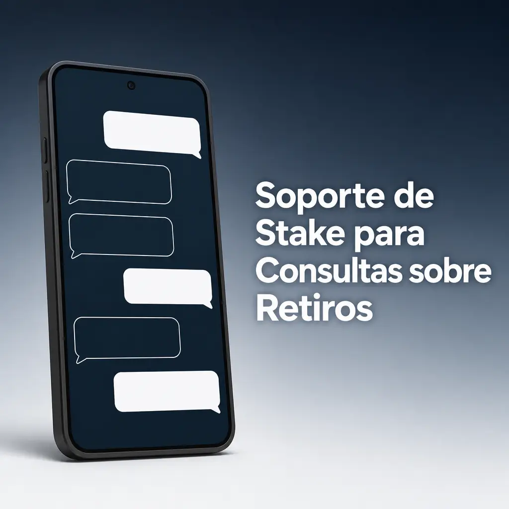 Soporte de Stake para resolver demoras o errores en retiros: chat en vivo, centro de ayuda, correo y redes sociales.