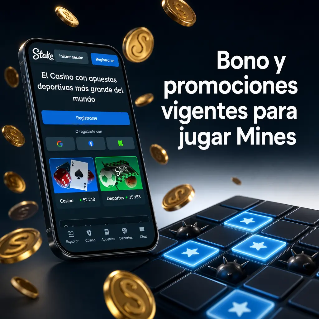 Bono y promociones de Stake para Mines: Daily Race y Weekly Raffle con premios en ARS según volumen de apuestas.