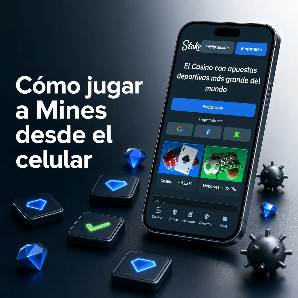 Cómo jugar a Mines desde el celular: accedé, configurá la apuesta y cobrá tu multiplicador en pocos pasos.